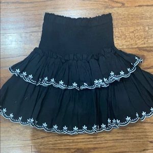 ruffle skirt